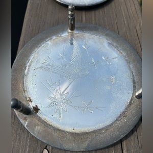 Silver plated Bird Coasters